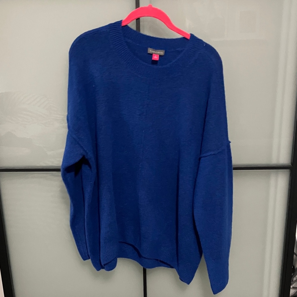 Vince Camuto Royal Blue Knit Top